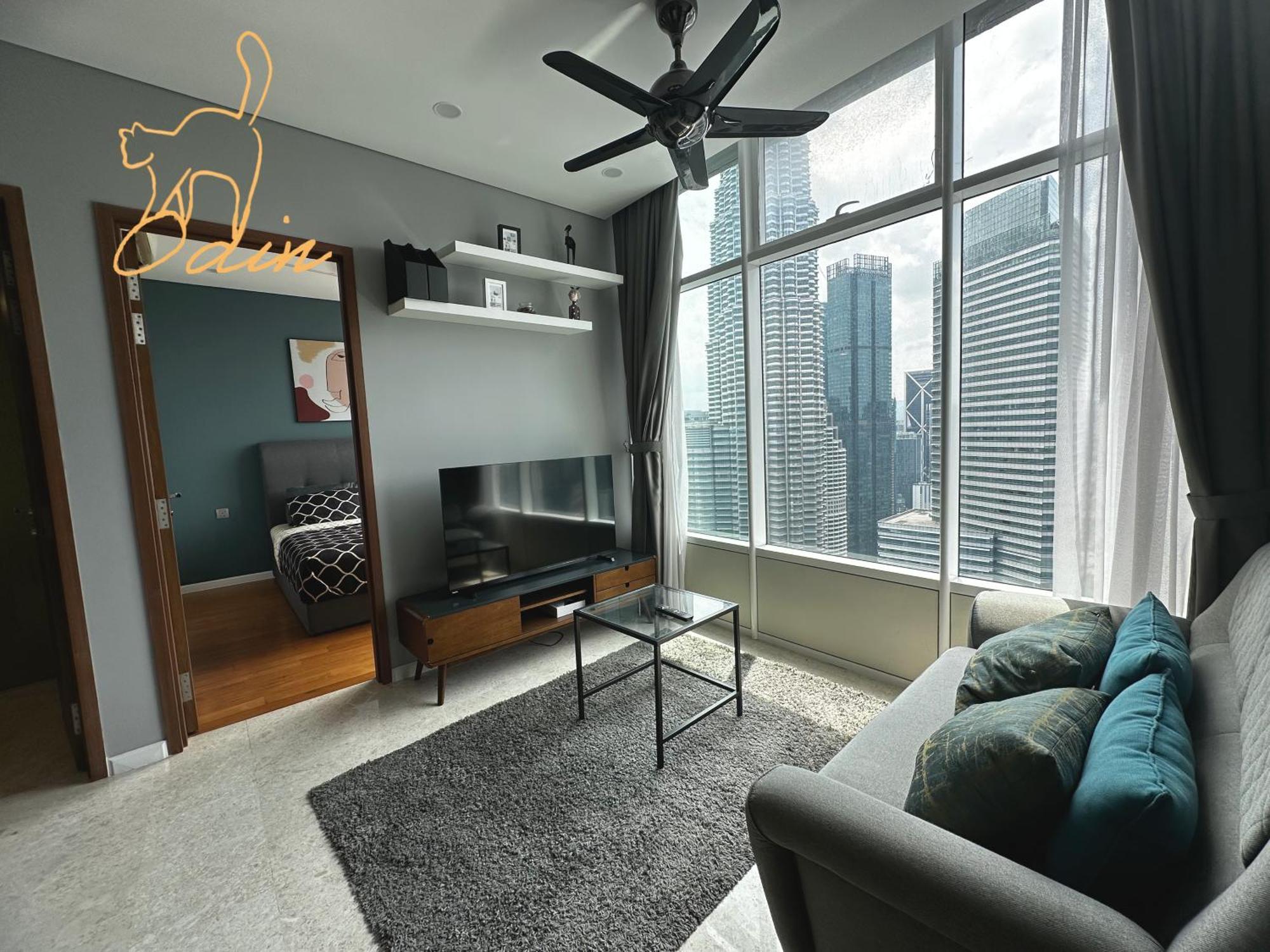 High Floor Lux Across Klcc Pangsapuri
